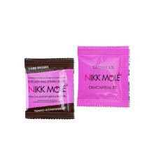 Краска в саше для бровей и ресниц Dark Brown NIKK MOLE