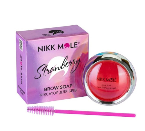 Фіксатор для брів Strawberry NIKK MOLE