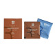 Фарба для брів з колагеном у саше 02 Brown Klever Beauty