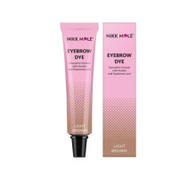 Фарба для брів та вій Light Brown NIKK MOLE