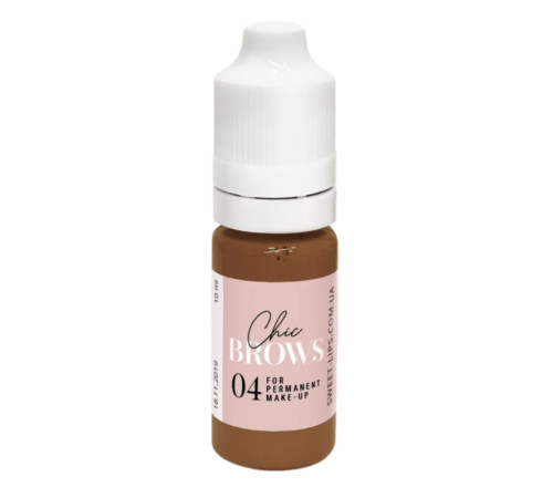 Пігмент для перманентного макіяжу Chic Brows №4