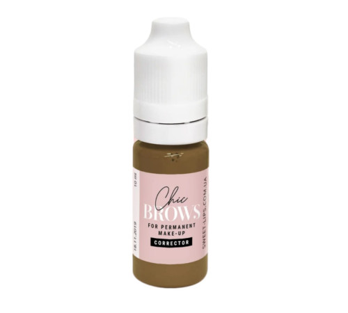 Пігмент для перманентного макіяжу Chic Brows Corrector